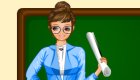 vestir : Chica profesora de colegio