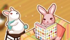 decoración : Juego de decorar la casa del conejo de Pascua