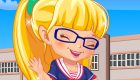 vestir : Juego de buena chica en el colegio