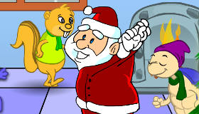 decoración : Fiesta de Navidad con animales - 7