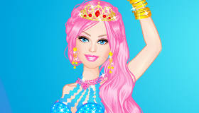 famosos : Vestir a Barbie Sirena