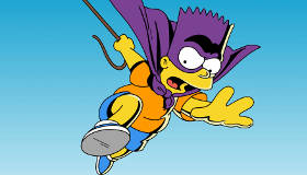 Bart Simpson contra los helicópteros