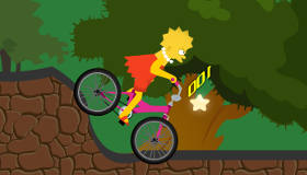 El viaje en bici de Lisa Simpson