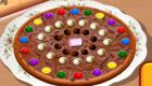 cocina : Cocina una pizza de chocolate