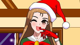 vestir : Juego de Navidad manga