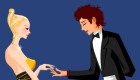 vestir : Vestir a chico y chica enamorados