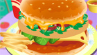 cocina : Juego de hamburguesa