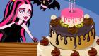 cocina : Tarta de cumpleaños de Monster High