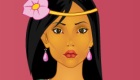 famosos : Juego de vestir de Pocahontas - 10