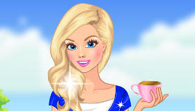 Merienda de chicas con té