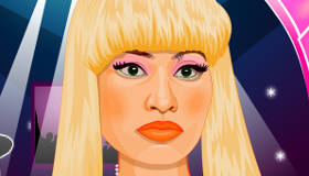 famosos : Juego de vestir de Nicki Minaj