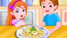 Ensalada de pasta para chicas