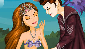 vestir : Vestir a una sirena y a su novio