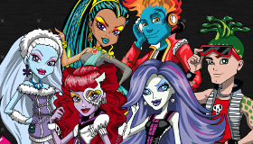 famosos : Juego de colorear de Monster High - 10