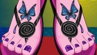 maquillaje : Pedicura de Monster High