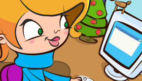 Juegos de chicas: Navidad en la oficina