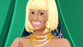 famosos : Vestir a Nicki Minaj
