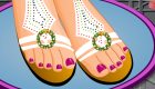 maquillaje : Juego de pedicura francesa - 3