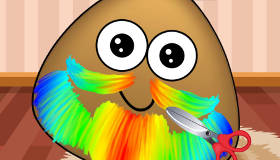 Pou con barba