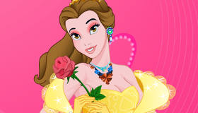 vestir : Vestir a la princesa Bella