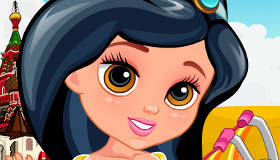 La princesa Jasmine de bebé