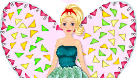 Tarta de Barbie Hada
