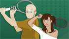 juegos de chicas : Juego de deporte de squash