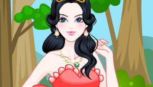 vestir : Vestir a Blancanieves