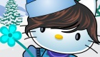 Vestir de invierno de Hello Kitty