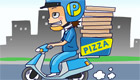 Juegos de chicas: El repartidor de pizzas