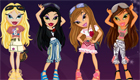 famosos : Juego de memoria de las Bratz