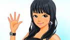juegos de vestir: Charlene, una chica terrible.