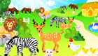 decoración : Un parque con animales para chicas