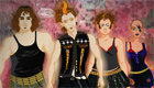 juegos de vestir: Auténticas estrellas de rock