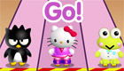 famosos : Una carrera con Hello Kitty