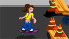 juegos de sorpresas para chicas: ¡Juego de skate-board en la calle!