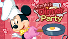 cocina : Minnie, una chica en la cocina.