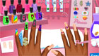 juegos de maquillaje: El salón de manicura