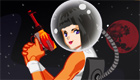  02. vestir : Una chica en el espacio