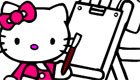 famosos : Hello Kitty para colorear