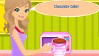 Pastel de chocolate para chicas 