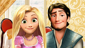 Rapunzel y Flynn